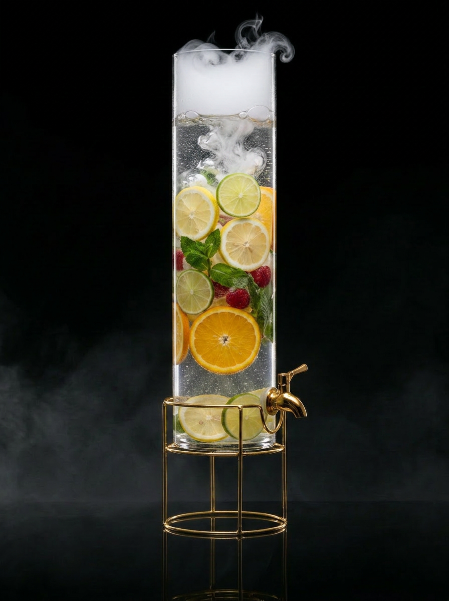 Eayor dispenser — Polished Gold finish